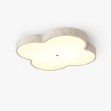 Solen Orbit Travertine Ceiling Light by Maison Velume