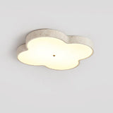 Solen Orbit Travertine Ceiling Light, detail view 4