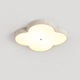 Solen Orbit Travertine Ceiling Light, detail view 5