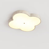 Solen Orbit Travertine Ceiling Light, detail view 6