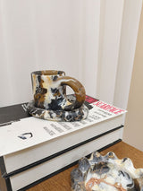 Solen Quartz Marble Decorative Object, detail view 2