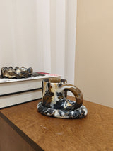 Solen Quartz Marble Decorative Object, detail view 3