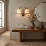 Sora Glow Alabaster Wall Light, detail view 8