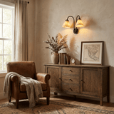 Sora Glow Alabaster Wall Light, detail view 11