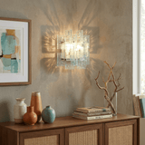 Sora Haven Glass Wall Light, detail view 3