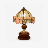 Talia Linden Glass Table Lamp by Maison Velume
