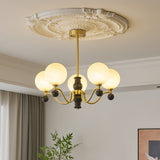 Talia Wisp Glass Chandelier, detail view 3
