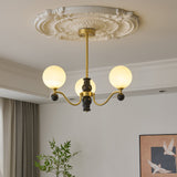 Talia Wisp Glass Chandelier, detail view 5