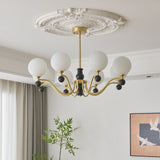 Talia Wisp Glass Chandelier, detail view 7