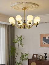Talia Wisp Glass Chandelier, detail view 8