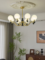Talia Wisp Glass Chandelier, detail view 9