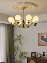 Talia Wisp Glass Chandelier, detail view 10