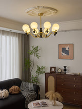Talia Wisp Glass Chandelier, detail view 11
