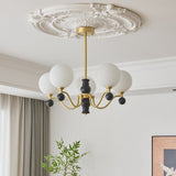 Talia Wisp Glass Chandelier, detail view 12