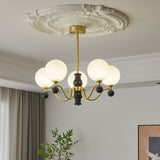 Talia Wisp Glass Chandelier, detail view 13