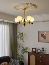 Talia Wisp Glass Chandelier, detail view 14