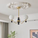 Talia Wisp Glass Chandelier, detail view 15