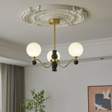 Talia Wisp Glass Chandelier, detail view 16