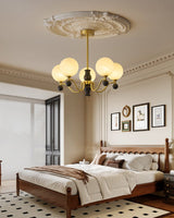 Talia Wisp Glass Chandelier, detail view 18