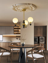 Talia Wisp Glass Chandelier, detail view 19