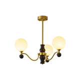 Talia Wisp Glass Chandelier, detail view 20