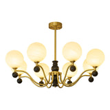 Talia Wisp Glass Chandelier, detail view 22