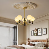 Talia Wisp Glass Chandelier, detail view 28
