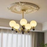 Talia Wisp Glass Chandelier, detail view 30