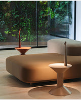 Thea Lark Aluminum Table Lamp, detail view 8