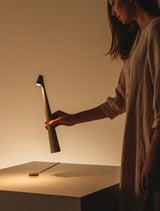 Thea Lark Aluminum Table Lamp, detail view 100
