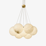 Vela Juniper Alabaster Chandelier by Maison Velume