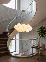 Vela Juniper Alabaster Chandelier, detail view 3