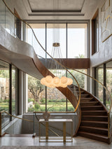Vela Juniper Alabaster Chandelier, detail view 4
