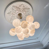 Vela Juniper Alabaster Chandelier, detail view 8