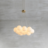 Vela Juniper Alabaster Chandelier, detail view 14
