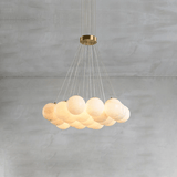 Vela Juniper Alabaster Chandelier, detail view 20