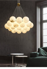 Vela Juniper Alabaster Chandelier, detail view 21