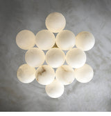 Vela Juniper Alabaster Chandelier, detail view 27