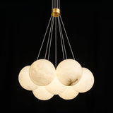 Vela Juniper Alabaster Chandelier, detail view 31