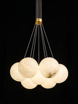 Vela Juniper Alabaster Chandelier, detail view 32