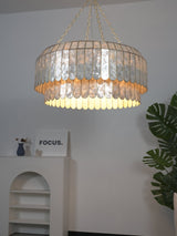 Vela Winter Metal Chandelier, detail view 24