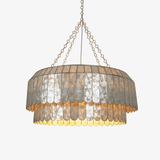 Vela Winter Metal Chandelier, detail view 25