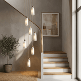 Vera Bloom Alabaster Pendant Light, detail view 2