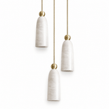 Vera Bloom Alabaster Pendant Light, detail view 11