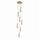 Vera Bloom Alabaster Pendant Light, detail view 12