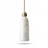 Vera Bloom Alabaster Pendant Light, detail view 14