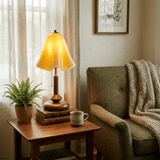 Vera Halo Glass Table Lamp, detail view 3