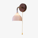 Vera Shade Wood Wall Light