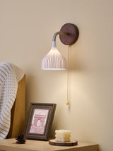 Vera Shade Wood Wall Light, detail view 5