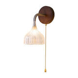 Vera Shade Wood Wall Light, detail view 9